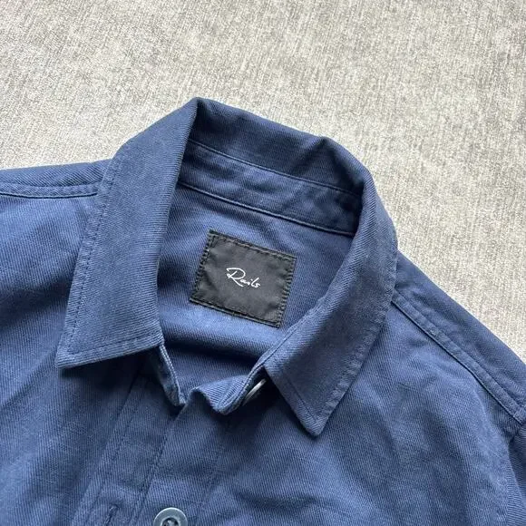 Rails Loren Navy Shirt Jacket - Picture 3 of 6